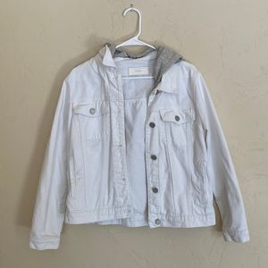 White Jean Jacket